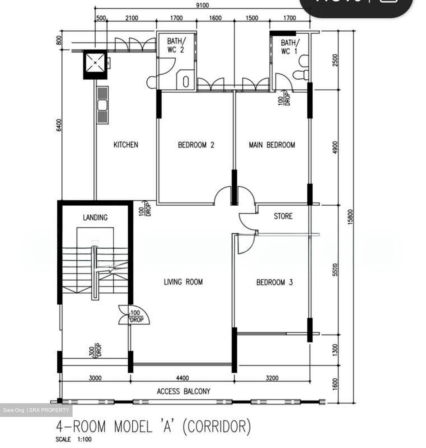 Blk 450 Jurong West Street 42 (Jurong West), HDB 4 Rooms #564218441